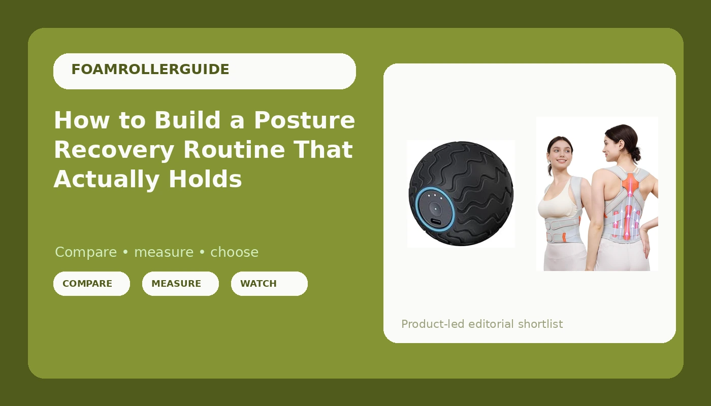 How to Build a Posture Recovery Routine That Actually Holds