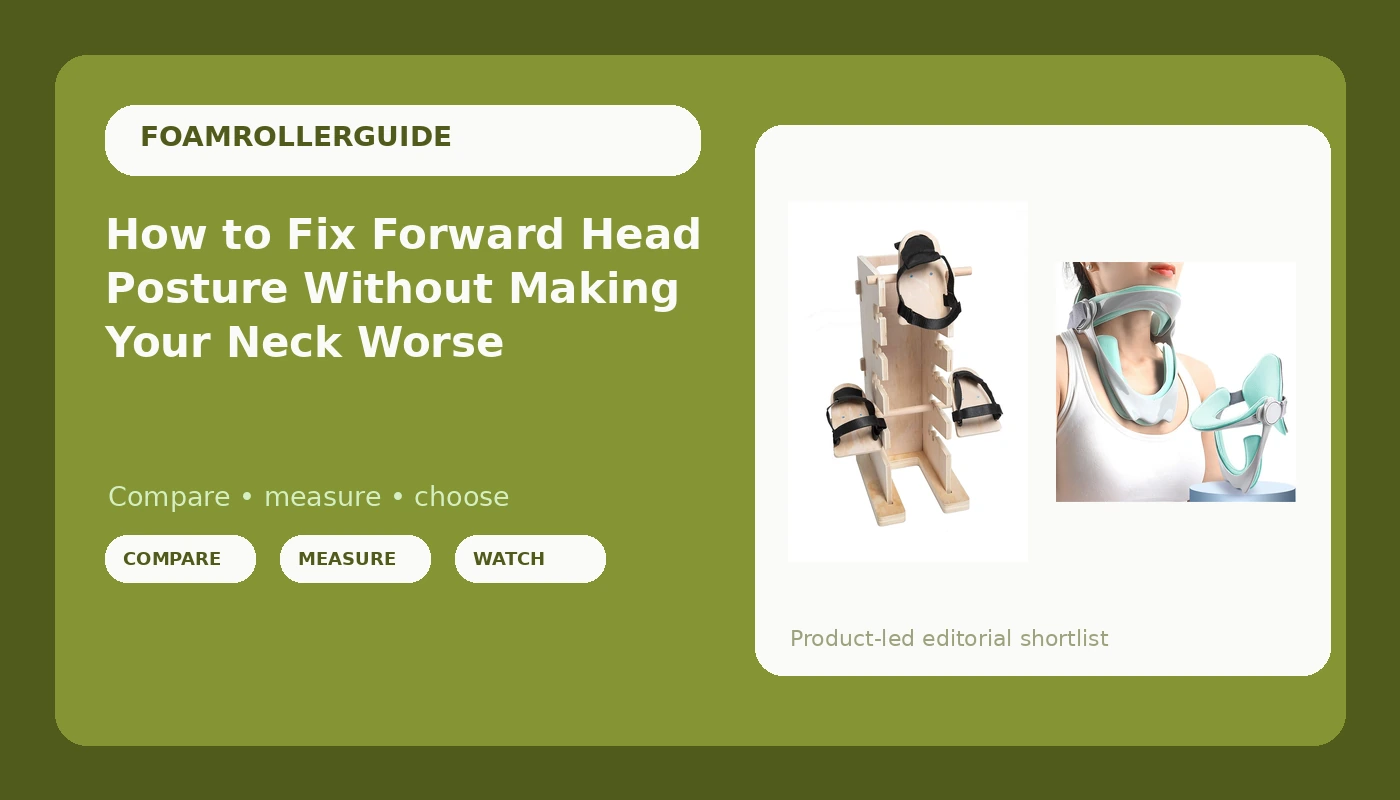 How to Fix Forward Head Posture Without Making Your Neck Worse