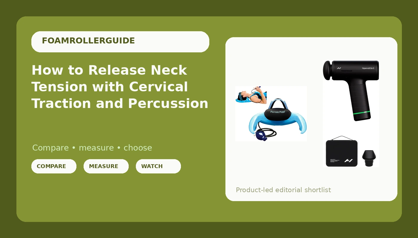 How to Release Neck Tension with Cervical Traction and Percussion
