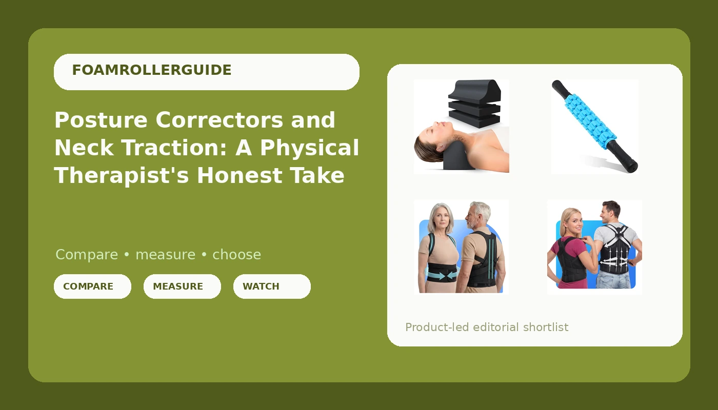 Posture Correctors and Neck Traction: A Physical Therapist's Honest Take