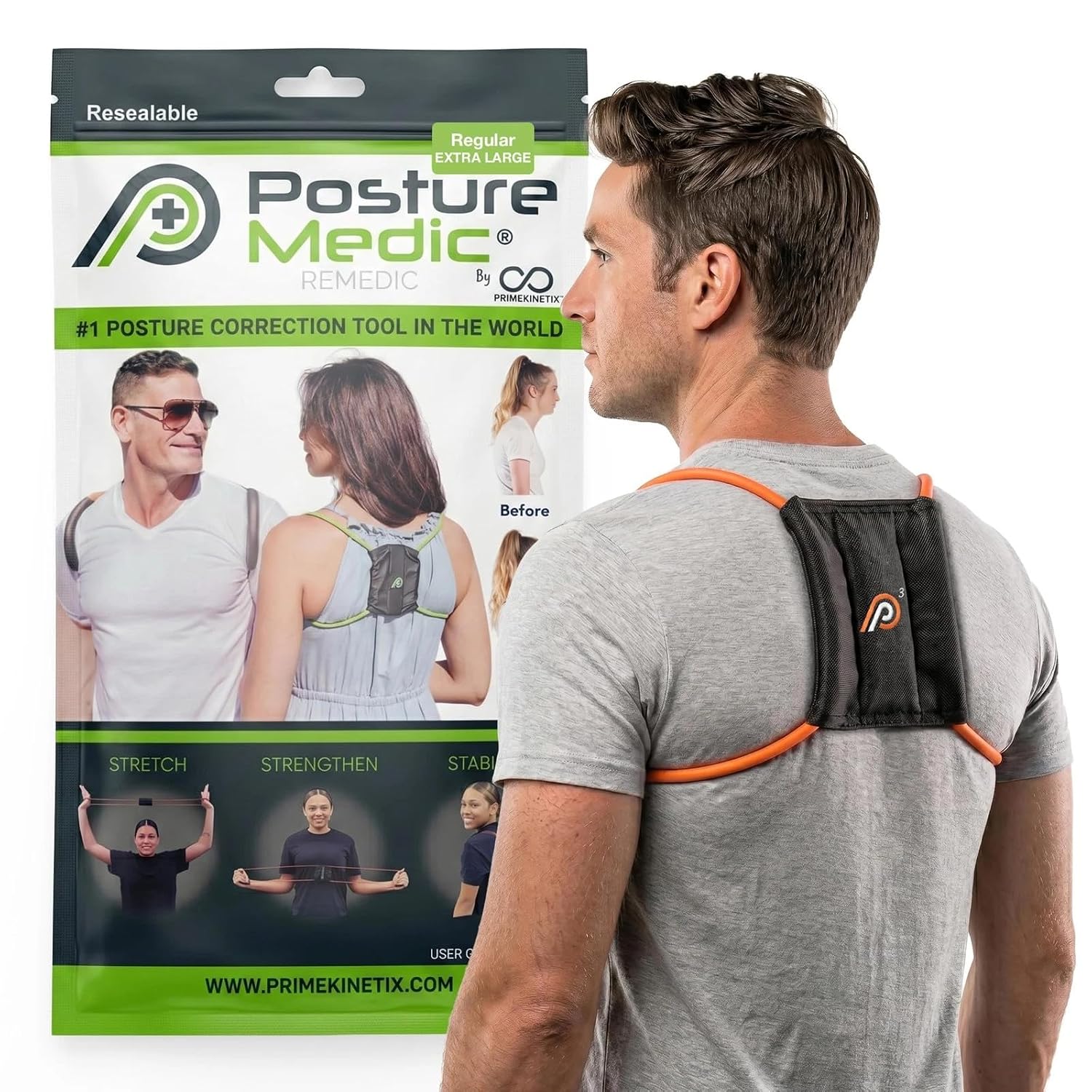 PostureMedic Plus Strength Dynamic Posture Corrector