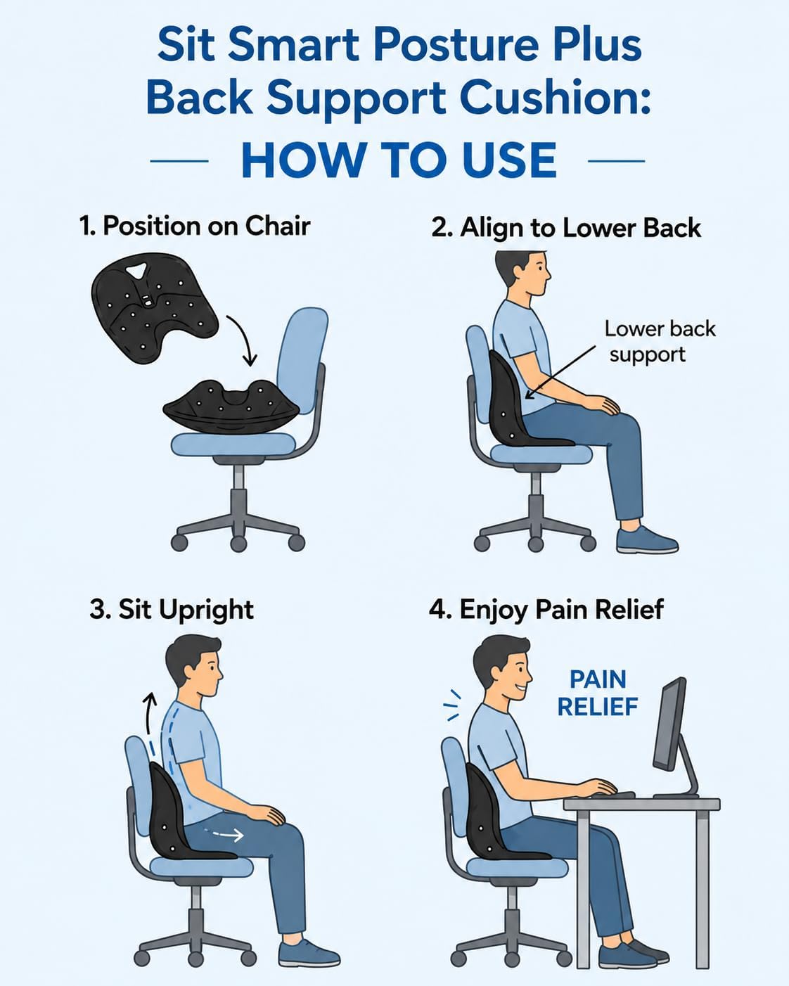 BackJoy Posture Seat