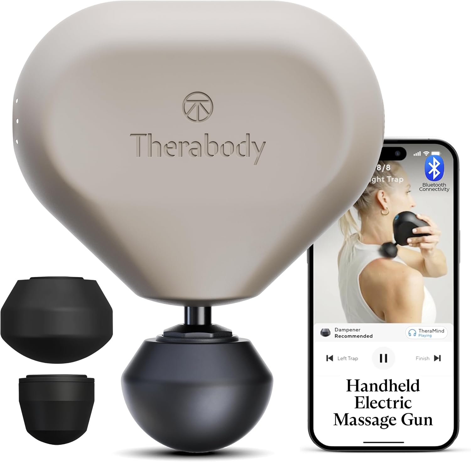 TheraGun Therabody Mini 3rd Gen Massage Gun | Travel Essential, Oat