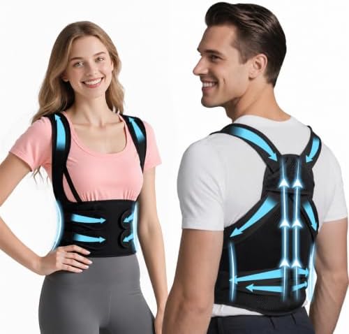 Posture Corrector for Men & Women, Medical-Grade Back Brace